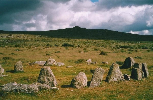 The Nine Stones of Belstone.
