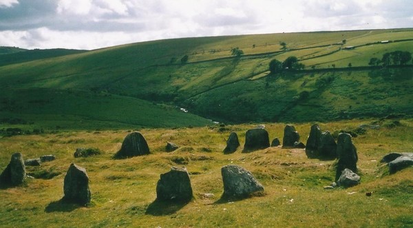 The Nine Stones of Belstone.
