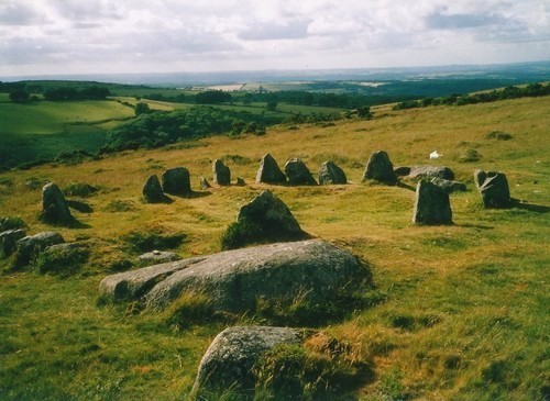 The Nine Stones of Belstone.
