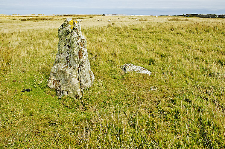 These could have been a pair and other stones in the vicinity suggest a ritual complex.