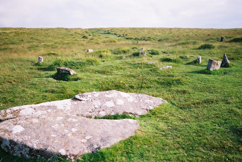 Shovel Down Fourfold circle