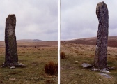 Drizzlecombe menhir 2 - PID:37679