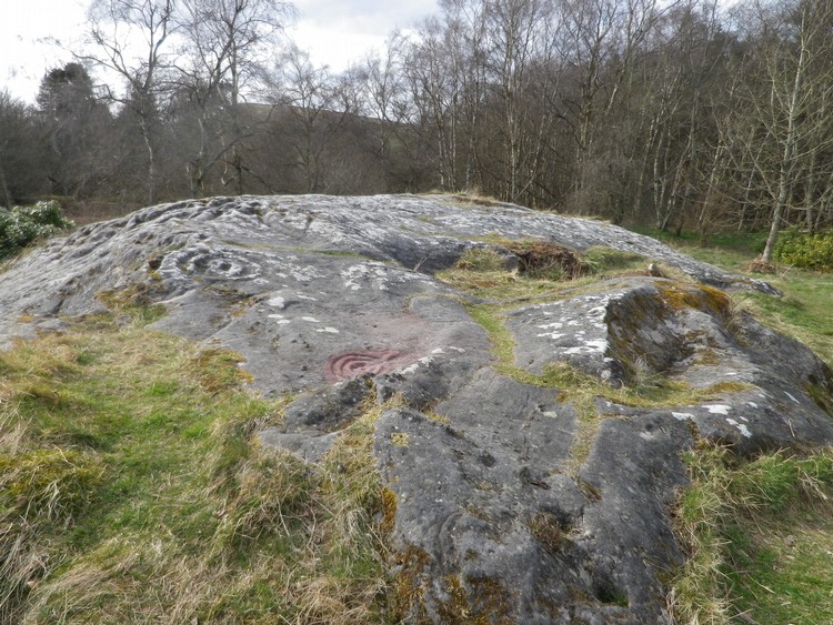 Roughting Linn Rock Art is the largest panel of rock art in England.