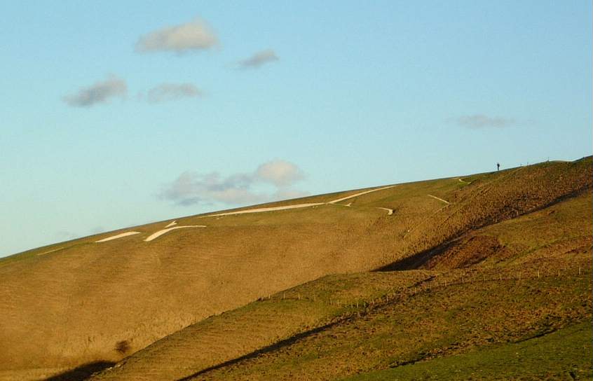 The old resident of Uffington.....