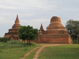 Bagan temple area