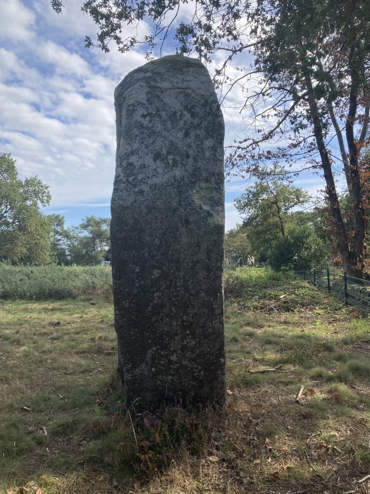 North Face of Kerlescan Menhir.