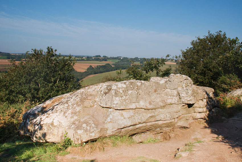 Located on one of the 5 sacred hills of Brittany.