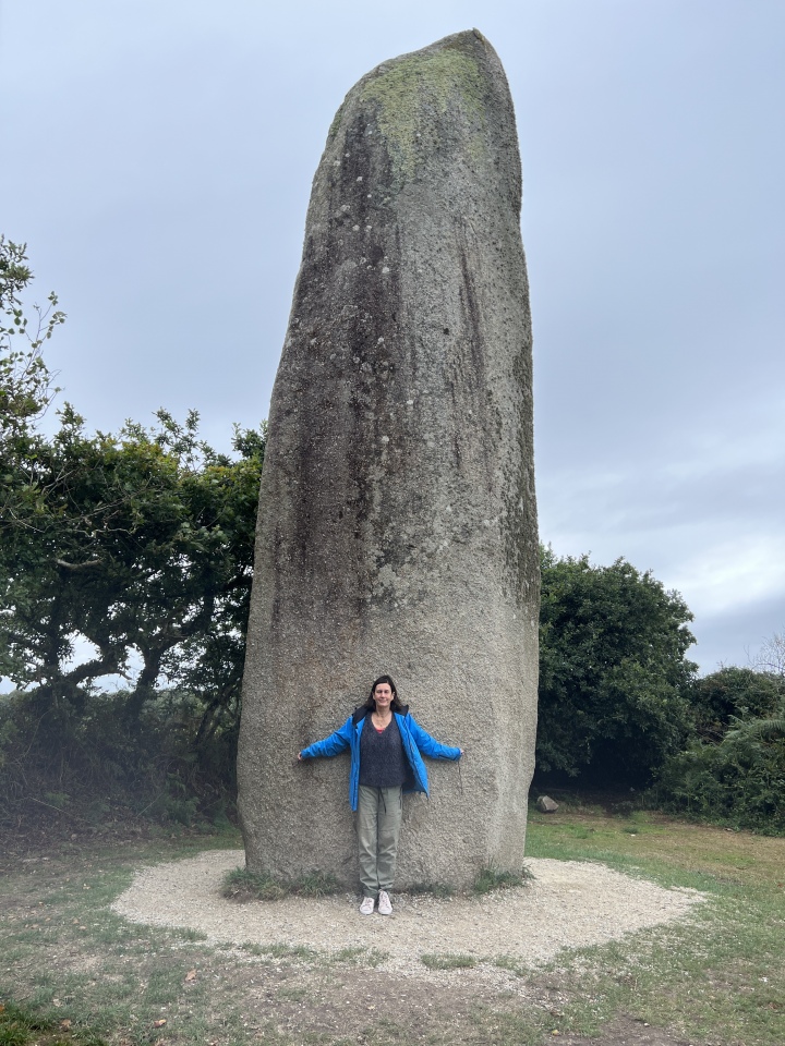 Menhir de Kerloan - Site in Bretagne:Finistère (29) France