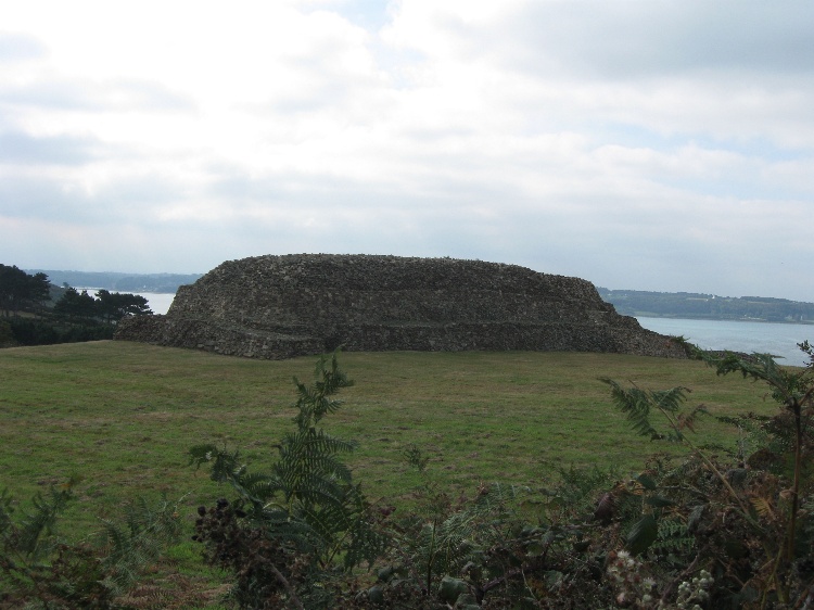 View from the back of the cairn in September 2009