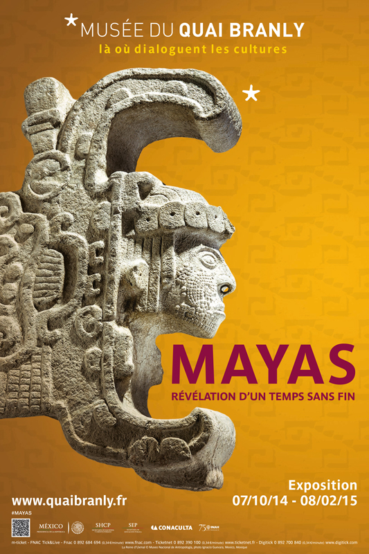Maya exhibition at the Musée du Quai BranlyPhoto from the museum website.