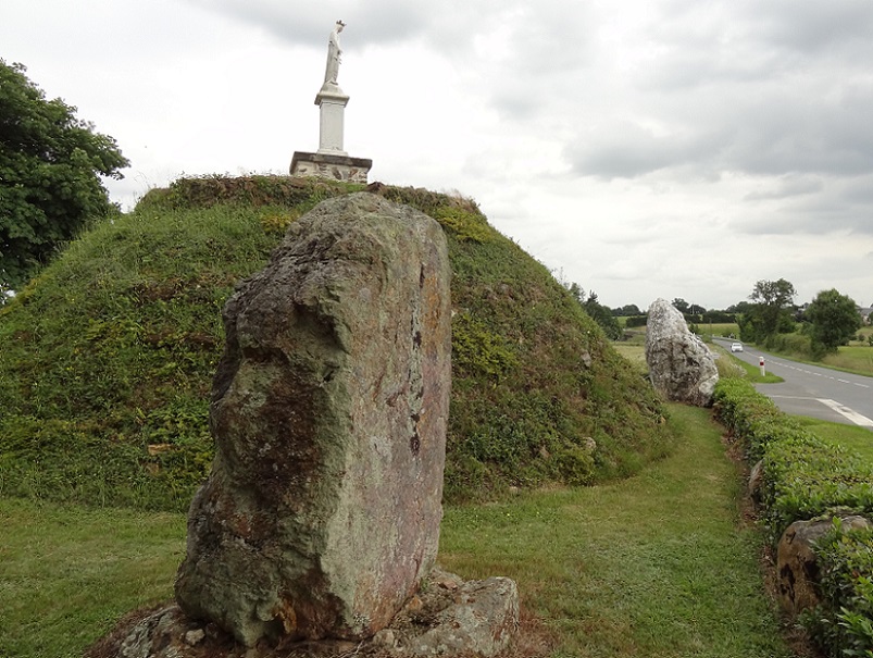 The second menhir at the north side, June 24, 2013