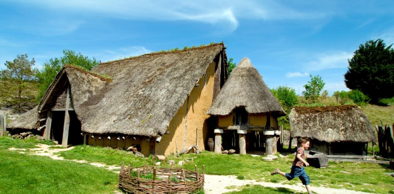 Neolithic house.