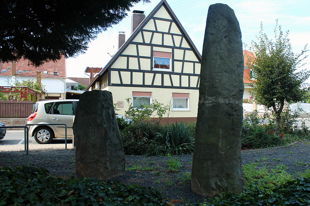 The Laachen-Speyerdorf menhirs.