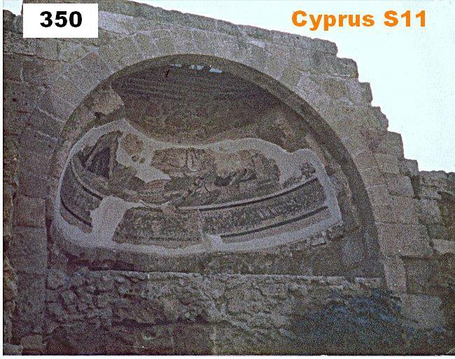 Site in  Cyprus
Arch with a mosaic roof.