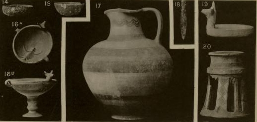 Pottery from Kition, from 