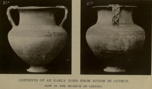 Pottery from Kition, from 