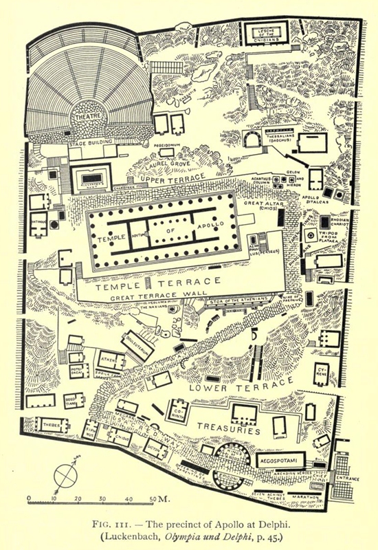 Plan of the site from 