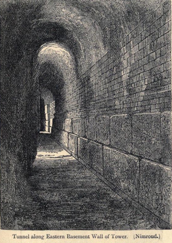Tunnel at Nimrud, from 