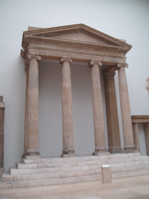 Priene Altar of Athena Polias in the Pergamon Museum, Berlin.