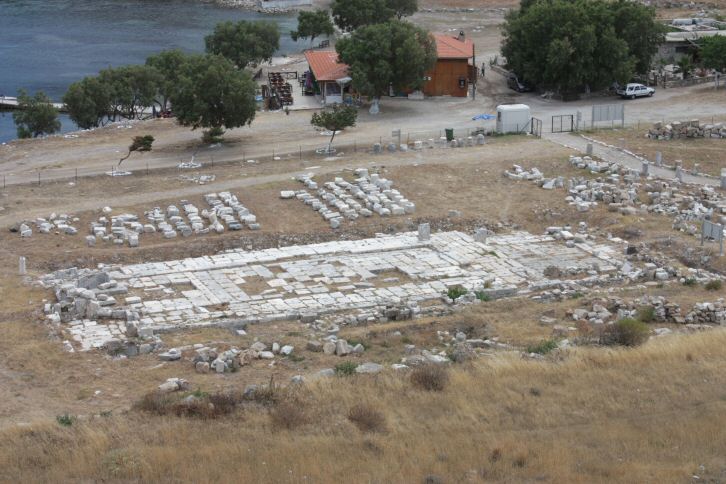 Another view of the Temple of Dionysus.

