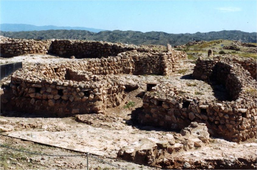 Los Millares site is large, spectacular and very well maintained with some reconstructions for instructive purposes