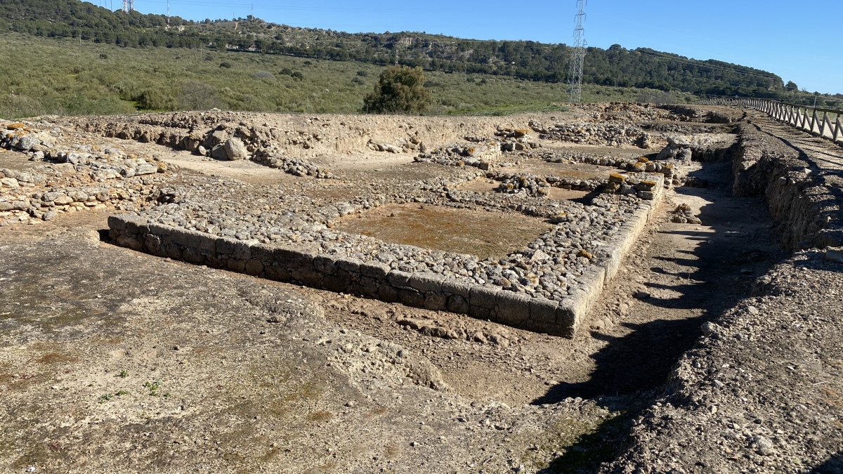 Enclave Arqueológico Doña Blanca
site in Andalucía Spain Jerez de la Fronteira.

Part of the defensive structure