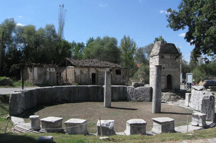 The Roman Macellum or market place.  Built in the second half of the 2nd century CE.