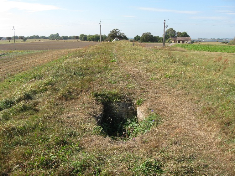 Site in Storstrøm 

One of the two small rectangular chambers near the eastern end of the barrow as described by James Dyer in his 1973 book 