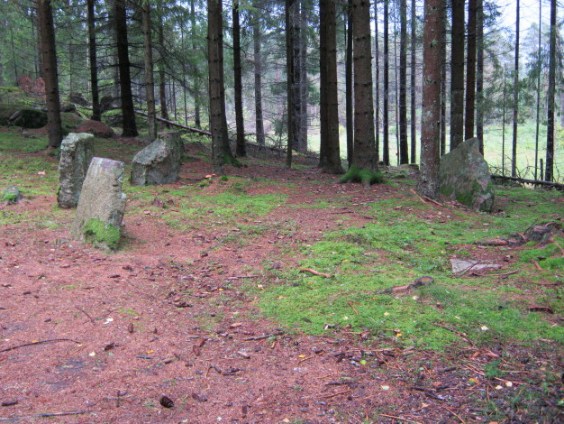 One of the smaller stone settings.  September 2011.