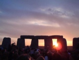 Stonehenge solstice dawn 21st June 2003.