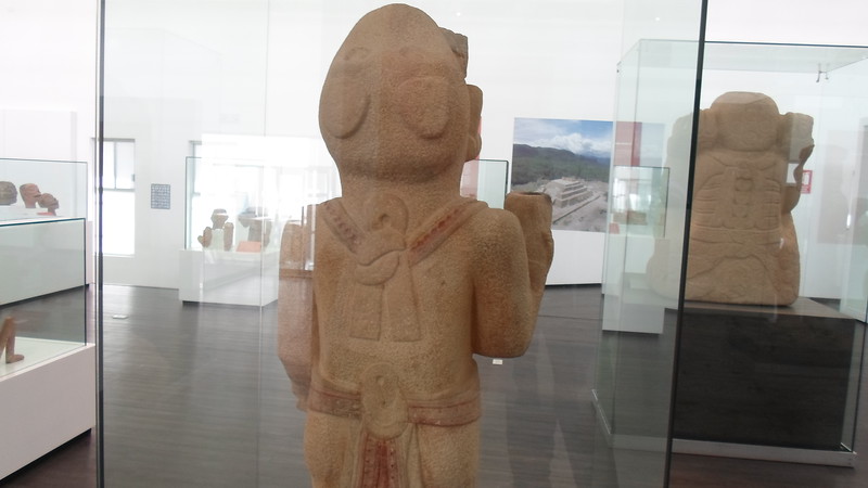 The rear of the Flayed Lord statue in the museum.Photo credit:  edstoll.