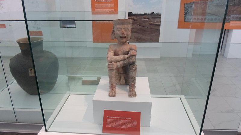 A statue in the on-site museum.
Photo credit: edstoll.