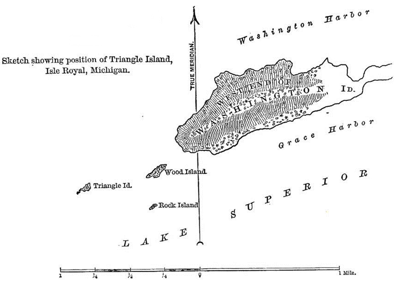 Triangle Island Mound, Isle Royale
