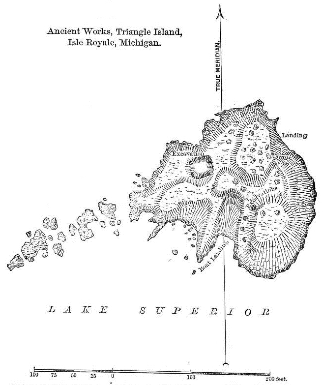 Triangle Island Mound, Isle Royale