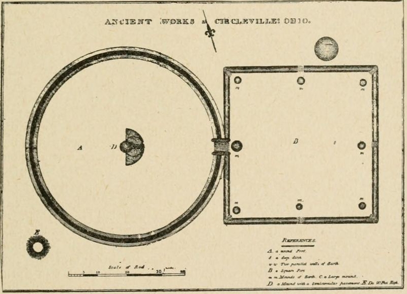 Old plan drawing from 