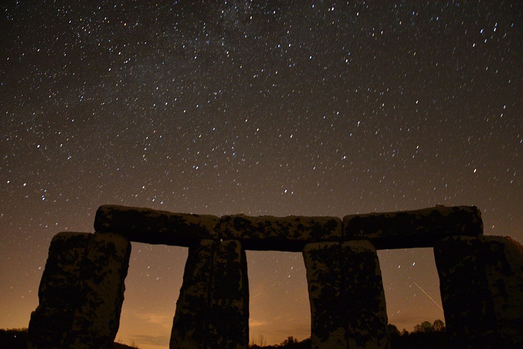 Foamhenge at Night.  Photo courtesy Virginia State Parks via Wikimedia.