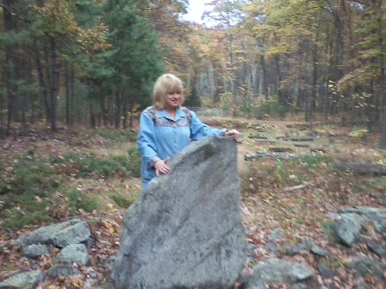 megaliths, the stone is aligned with solstice sun