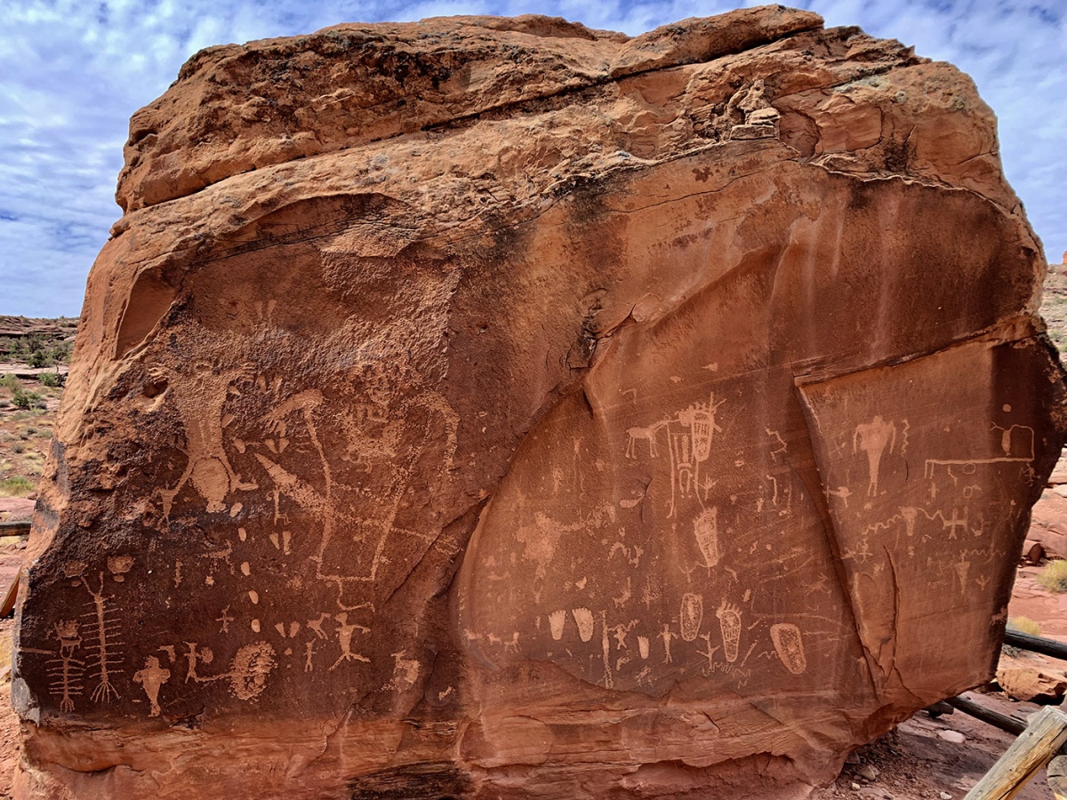 Birthing Rock petroglyphs