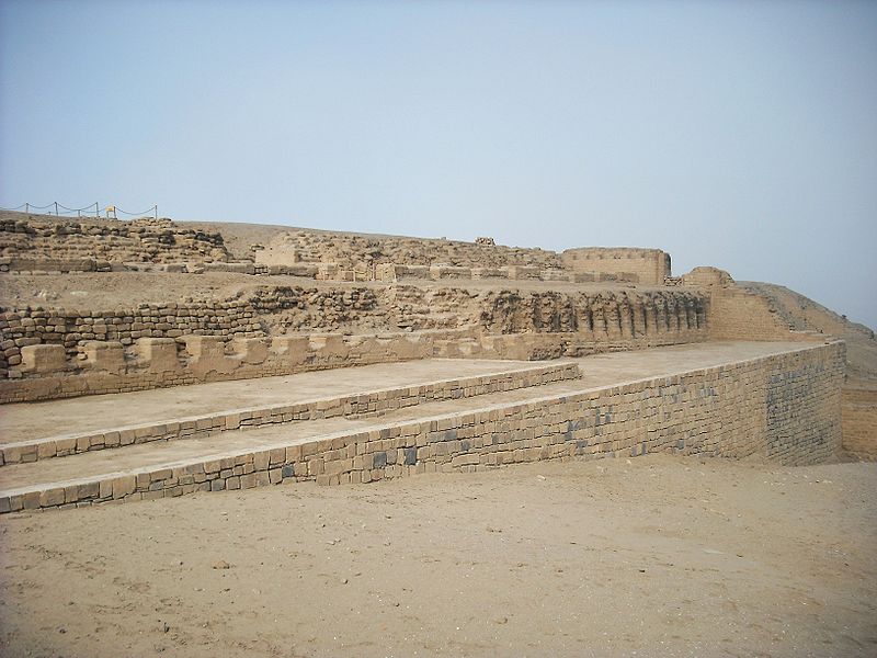 Pachacamac archeological site, Temple of the Sun, front side, facing the sea by Charles Gadbois
Creative Commons Image
