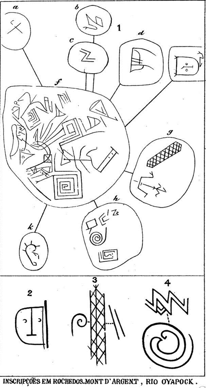 Mont d'Argent rock art