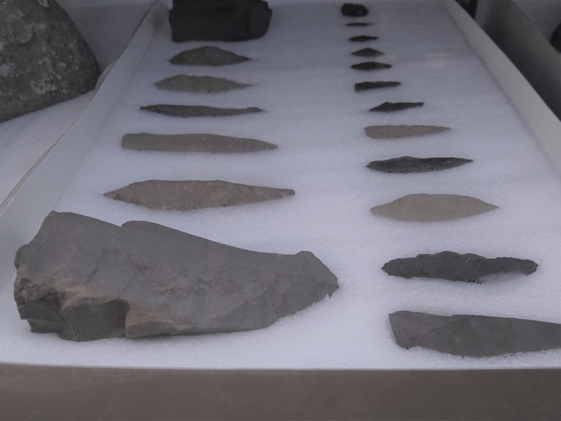 Stone tools.  May 2019