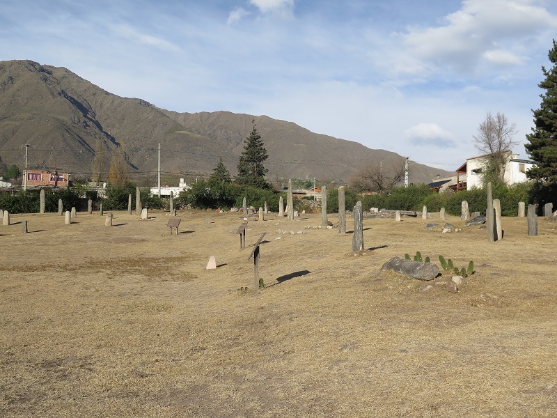 Panoramic view of much of the site. Photographed in May 2019