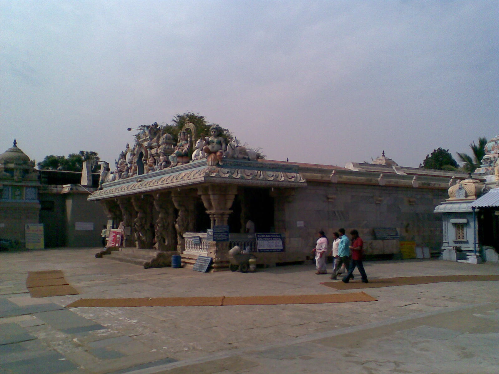 Shri Sangameshvara, Bhavani, Tamil Nadu. Front porch of Devi temple.

