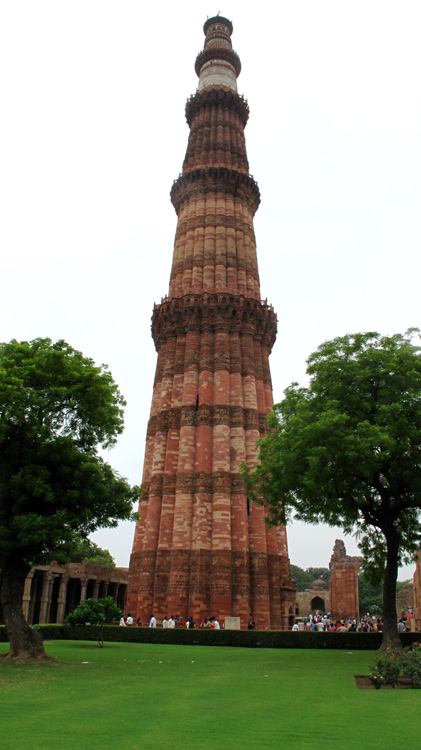 A huge Qutab Minar 

Site in  India

