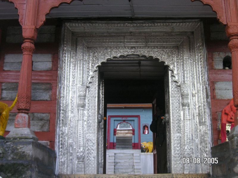 Bhimakali Temple,the silver gate