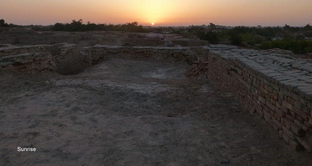 Site in  Pakistan

A wander around the site at sunrise is a wonderful experience.