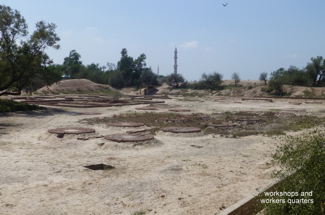 Site in  Pakistan

Workshops and workers quarters.