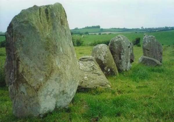 Ballynoe stone circle.