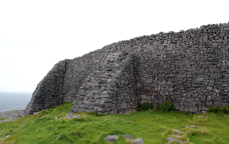 Dun Aengus hillfort main wall.