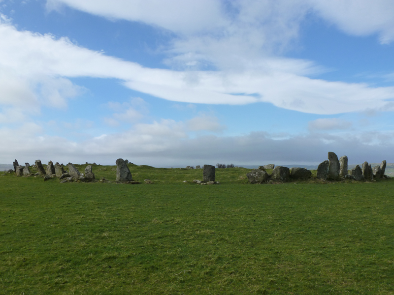 The beautiful Beltany stone circle